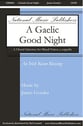 A Gaelic Good Night SATB choral sheet music cover